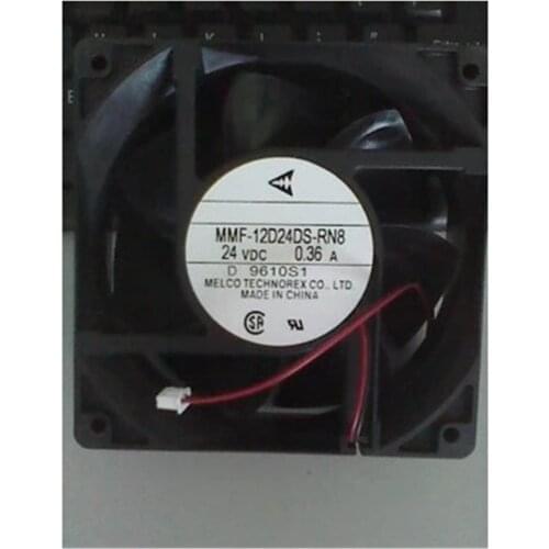 New Mitsubishi MMF-12D24DS-RN8 24V 0.36A cooling fan