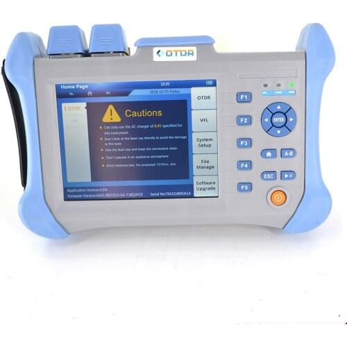 OTDR fiber tester 1310/1550nm 120km with English Espanol 30/28dB