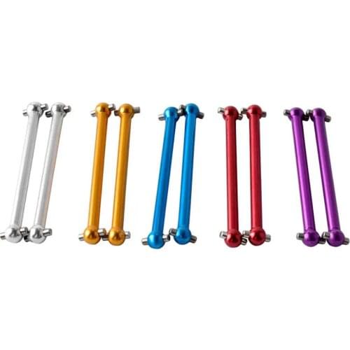 2PCS Front and Rear Drive Shaft Dog Bone 52mm Long For Wltoys RC Model Car Toys 1/18 A949 A959 A969 K929