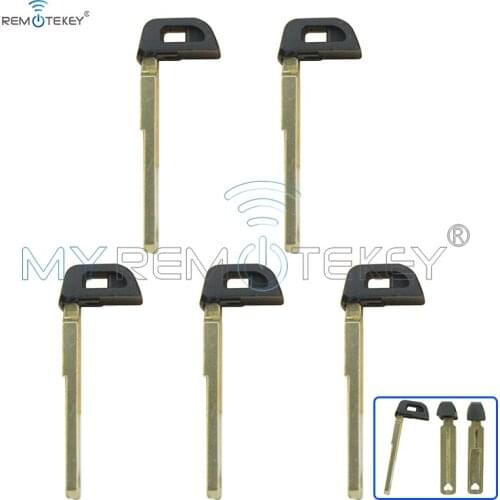 Remtekey 5pcs small spare insert remote key blade for Toyota Camry 2008 replacement Smart key blade