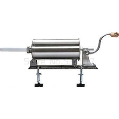 Manual Sausage Stuffer Stainless Steel Sausage Filling Machine Salami Meat Tool Sausage Syringe Maker