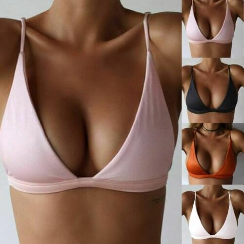 Sexy Women Push Up Bikini Bra Bralette Top Casual Swimwear Swimsuit Beach Bathing suit