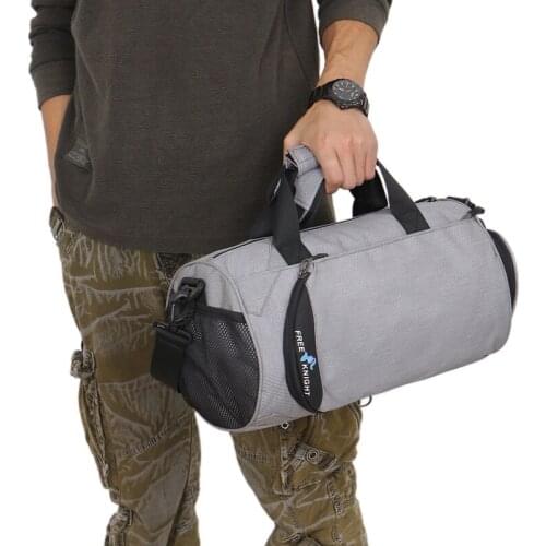 Waterproof Sports Gym Bags, Multifunction Dry Wet Separation Bags, Fitness Training Yoga Shoulder Bag With Shoes Bags 3 Colors