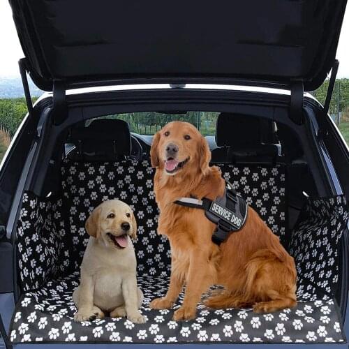 Trunk Dog Carrier Waterproof Seat Cover Foldable Transportin Protector Cushion Pet Mat Pad Hammock Dog Anti-dirty Accessories