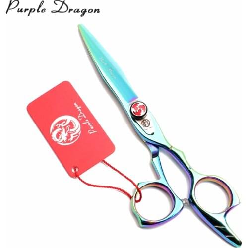 Z9017 6.0" Multi-color JP 440C Hairdressing Scissors Cutting Scissors Thinning Shears Professional Hair Scissors Barber Scissors