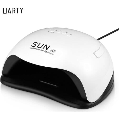 SUN X5 54W 36pcs LCD 10/30/60/99s Timer Display Nail Art Lamp for Double Hands Drying Lamp For Gel Varnish Nail Beauty Salon