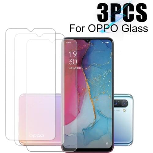 3pcs Screen Protector Glass for OPPO A53 A33 A31 A5 A9 2020 Phone Glass for A12E A12S A5S A72 A52 5G R17 R15X R15 PRO Glass