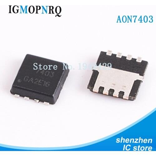 10pcs/lot AON7403 AO7403 7403 QFN MOSFET(Metal Oxide Semiconductor Field Effect Transistor) new