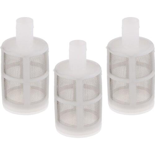 3pcs Garden Micro Irrigation Water Pump Protect Hose Mesh Filter Water Clean Screen 10mm
