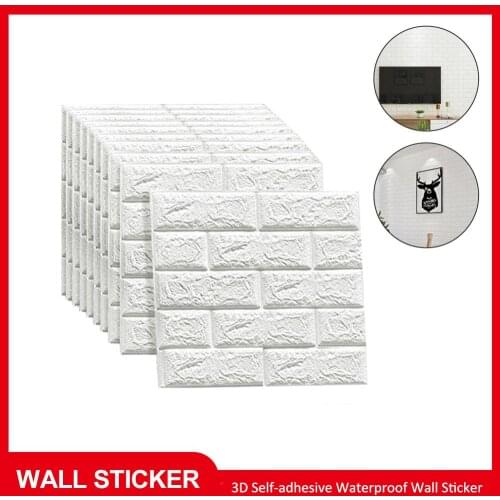 3D Waterproof Self-adhesive Wall Sticker Ceiling Room Wall Paper Living Room DIY Background Roof Decoration Wall Sticker