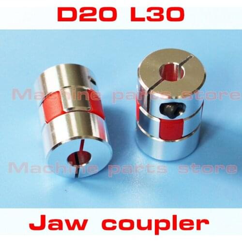 5pcs CNC coupler 4/5/6/6.35/7/ 8/10mm Flexible Plum Shaft Coupling