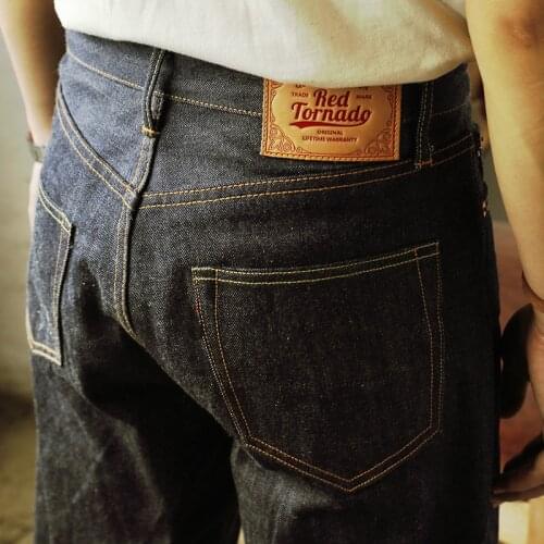 55501 Read Description! Super RockCanRoll High Quality Indigo Selvage Unwashed Pants Unsanforized Raw Denim Jean 14oz