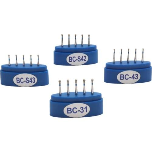 Dental Diamond Burs Medium FG 1.6M for Dental High Speed Handpiece Dental Air Turbine BC Serials