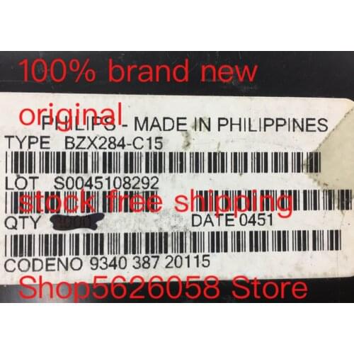 BZX284-C15 BZX284 SMD 100% brand new in stock 50pcs/lot