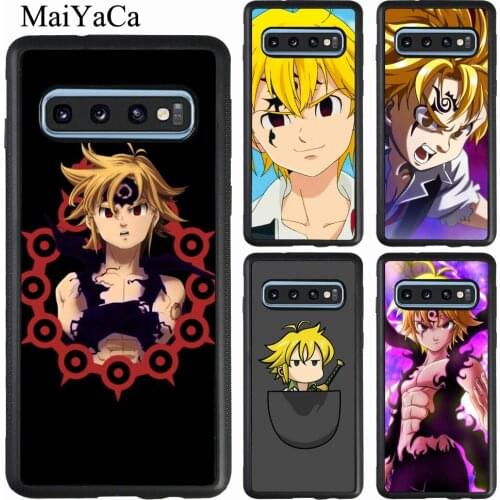 Meliodas Seven Deadly Sins Case For Samsung Galaxy S20 Plus S10 S9 Note 20 Ultra A51 A71 A31 A21S A20e A40 A50 A70 M31