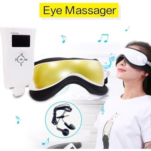 Electric Eye Massager Mask Forehead Eye Care Glasses Massager Migraine Electric Eye Vision Improvement Eye SPA Cove Dropshipping