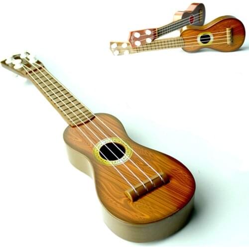 S Emulation Guitar Toys Babys Early Education Mini Instrument Ukulele Can play RtHjK143