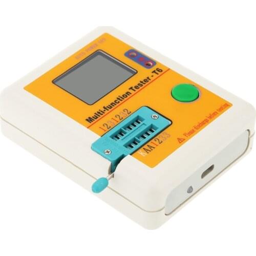 Hot Sale LCR-T6 Multi-functional Transistor Tester LCD Backlight ransistor Detector MOSFET NPN PNP Triac MOS Detector