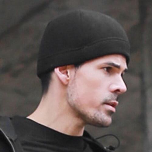 Fashion Winter Warm Fleece Cap Men Outdoor Climbing Cycling Windproof Beanie Hat Windproof Beanie Hat