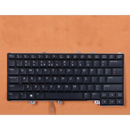 New Plastic English Computer Keyboard UI With Backlit For Alienware 15 R3