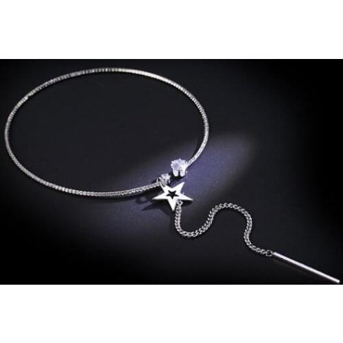 Super Flash Fashion Alloy Womens Necklaces & Pendants choker necklace gold color crystal pendant necklace for women Gift