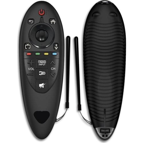 Silicone Remote Cover For LG AN-MR500 Remote Control Cover Protective Case Housing With Lanyard Flexible Shockproof