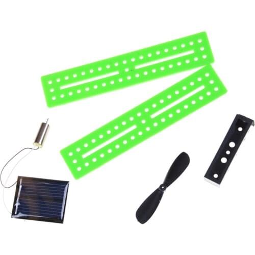 TOYZHIJIA 1set DIY Solar Assembling Toy Children Kids DIY Gift Solar Cells Experiment Creative Educational Toy Children