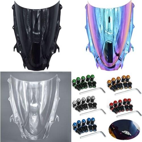 For Triumph Daytona 675 2009 2010 2011 2012 2013 Double bubble motorcycle Injection windshield windscreen Bolt Screws