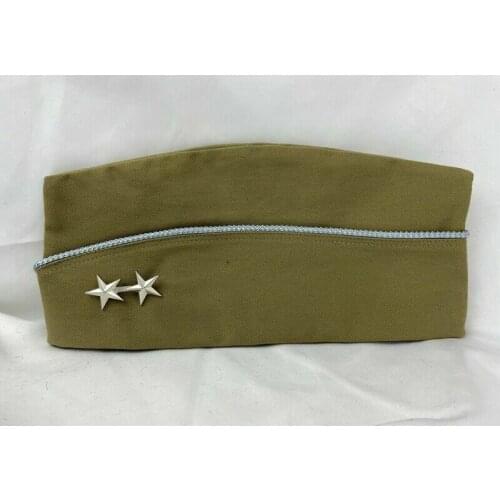 Ww2 Us Army Infantry Uniform Garrison Cap Officer 2 star Major General Rank hat armyshop2008