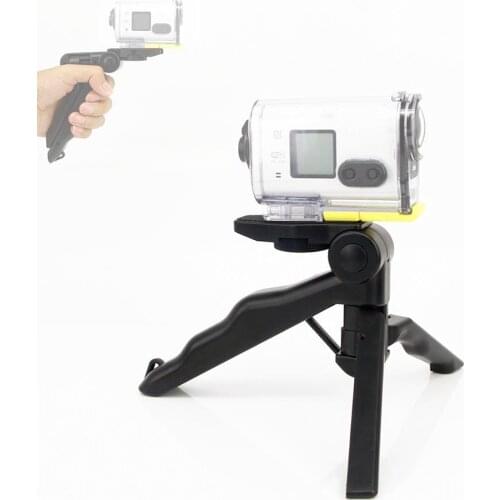 2in1 Handheld Grip Mini Tripod and stablizer steadycam for sony action cam HDR-AS100V AS300R AS50 AS200V X3000R AEE sport camera