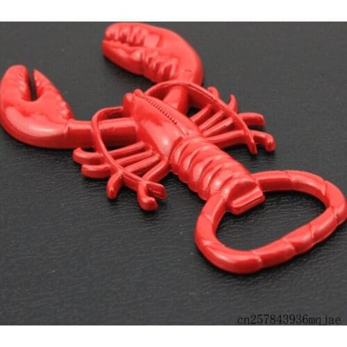 200pcs Cap Bottle Openers Lobster Shape Bottle Opener Wine Beer Openers Bar Accessories Kitchen Tools