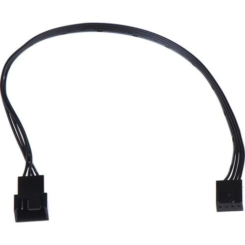 27cm Motherboard 4Pin Female to PWM Fan 4Pin Male Power Adapter Splitter Extension Cable Wire Cord Fan Cable High Quality