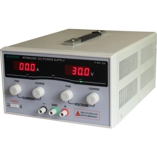 60V 20A DC Power Supply Adjustable 3 Digit Display Mini Laboratory Power Supply Voltage Regulator KPS6020D For Phone Repair