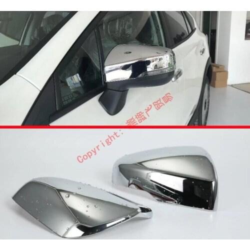 ABS Chrome Side Mirror Cover Trim For Subaru XV 2018 2019