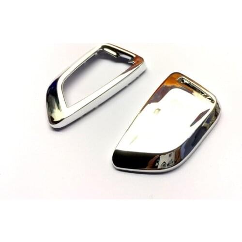 Remote Key Cover (Silver Chrome) For BMW Keyless Remote Key