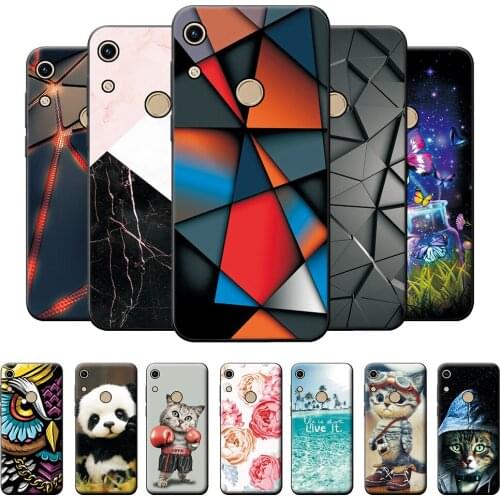 Case For Huawei Y6 Y6 Pro Y6 Prime 2019 Silicone Soft TPU Phone Cover For Honor 8A 8A Prime Cover Protective Case Bumper 6.09"