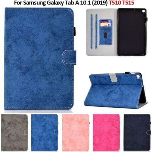 Case For Tab A 10.1 2019 Cover Magnetic Wallet Stand Tablet Cover Funda For Samsung Galaxy Tab A 10 1 2019 Case SM-T510 SM-T515