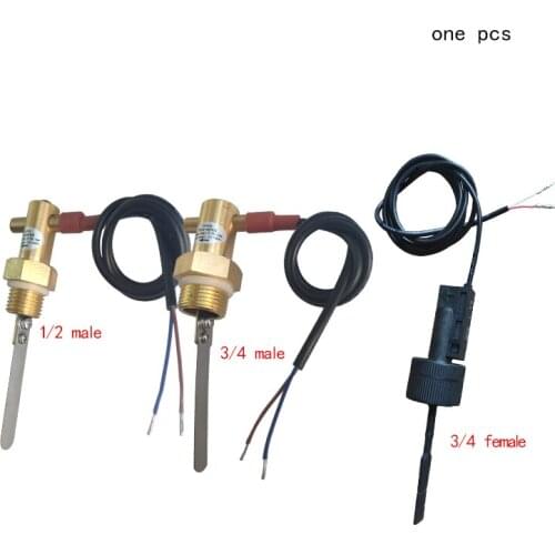 Water flow sensor switch water flow meter flowmeter water flow paddle switch circuit protection switch male female 1/2 3/4