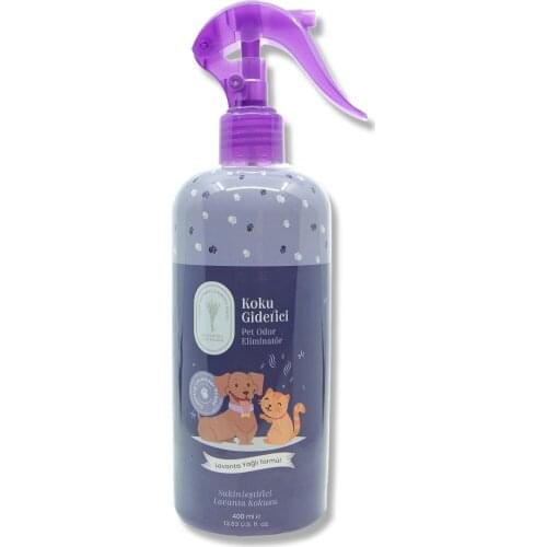 Lavender Oil Pet Deodorant 400 ml Germicidal Cat Dog Deodorizing