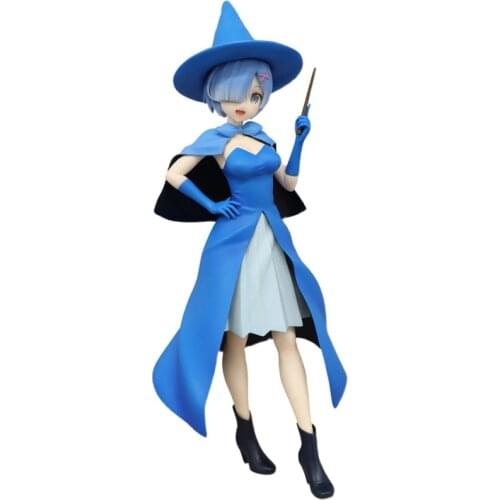 Original Furyu SP Figure Re:zero Ram Sleeping Beauty PVC Action Figure Model Toys Anime Brinquedos Figurals