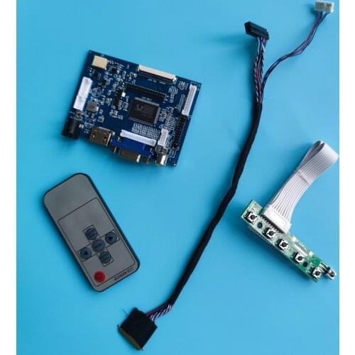 Kit for LP154WP4 TL 1440X900 driver panel Controller Board remote display monitor 2AV VGA AV LED HDMI-compatible LCD Screen