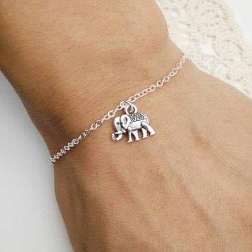 Korean Charm Bracelets for Women Bohemian Style Elephant Bracelet Fashion Jewelry Accessories Wholesale Bulk Pulseras