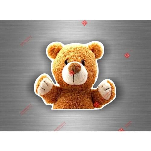 Hot Sell Personality Jdm Bear Ted Teddy Love Plush R2sticker Car Auto Moto Tuning