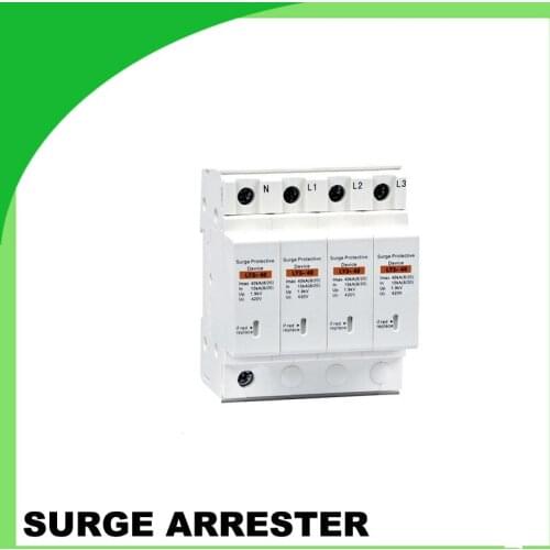 Ly2-40 420V 15-40ka 4pole Surge Arrestors Lightning Surge Protector