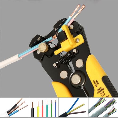 Multi-function wire stripping pliers wire stripping knife automatic wire stripping knife multi-tool pliers 5 in1maintenance tool
