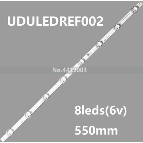 New light bar for RF-EN320002SR30-0801 32W8S1P UDULEDREF002 1pcs 550mm 8lamp 6v