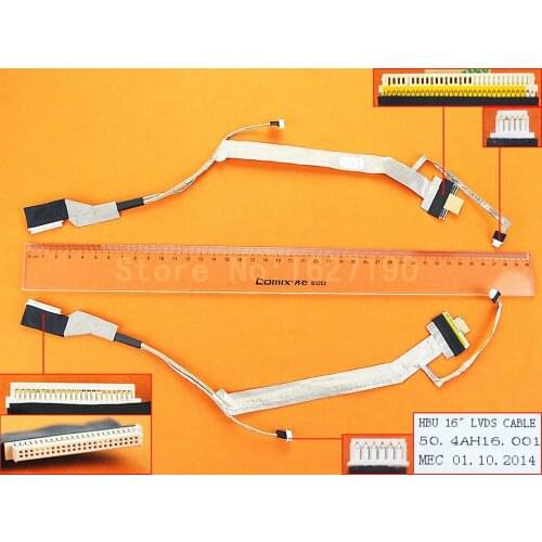 NEW Laptop Cable For HP COMPAQ CQ60 G60 16"(With camera connector) PN:50.4AH15.001 50.4AH16.002 50.4AH16.001