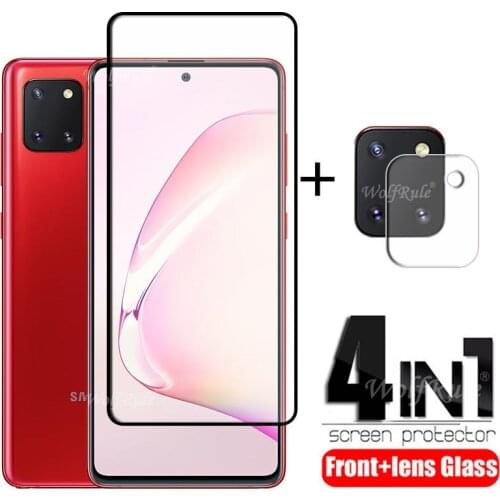 Full Cover Glass For Samsung Galaxy Note 10 Lite Glass For Samsung Note 10 Lite Phone Flim For Samsung Note 10 Lite Lens Glass