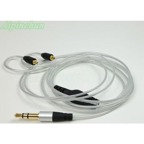 Aipinchun MMCX Headphones Cable Replacement for Shure SE215 SE315 SE535 SE846 SE425 UE900 XBA-Z5 T100 for Westone W60 W50 um pro
