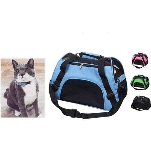 Pet dogs Cat Shoulder bag Travel Cat Dog carrying Bag Pet Carrier Bag Soft Small Breathable Small Pet Handbag cat backpack S/M/L